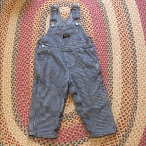 Railroad Stripe Oshkosh Overalls